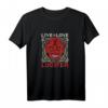 Live Love Lucifer Satanistisches T-Shirt - Gothic Look für Black Metal & Death Metal Festivals