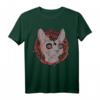 Death Metal Satanische Katze T-Shirt - Gothic, Okkultes, Dämonisches Design für Satan- und Hexen-Fans