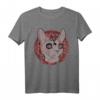 Death Metal Satanische Katze T-Shirt - Gothic, Okkultes, Dämonisches Design für Satan- und Hexen-Fans