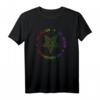 Rainbow Pentagramm Gothic T-Shirt für Okkultisten, LGBTQ Supporter & Satanismus Fans – Perfekt für Festivals & Supporter-Geschenke