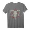 Gothic Steinbock Widder Gehörn Teufel Satan Blackcraft T-Shirt - Dunkle Magie, Hexerei und Tierkreiszeichen Design