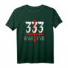 333 Half Evil T-Shirt mit Teufel-Motiv – Lustiges Halloween Satan 666 T-Shirt für Sarkastiker & Humorliebhaber