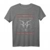Weihnachts Satan Ugly Christmas Style T-Shirt mit Baphomet Satan 666 Ziegenkopf – Lustiges Anti-Weihnachts-Shirt für Freunde und Familie