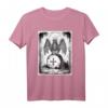 Fledermaus & Mond Gothic Halloween Satanisches Distressed T-Shirt – Dunkles Gothic-Design für Halloween & Gothic-Fans