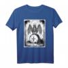 Fledermaus & Mond Gothic Halloween Satanisches Distressed T-Shirt – Dunkles Gothic-Design für Halloween & Gothic-Fans