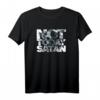 Nicht heute Satan T-Shirt – Totenkopf Design für Festivals, Raves & Proteste, ideal für Metal- und Party-Fans