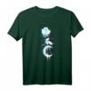 Moon Rose Vaporwave Witchcraft T-Shirt - Occult Gothic Wicca Hexen Geschenk für Gothic Fans und Hexerei Liebhaber