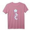 Moon Rose Vaporwave Witchcraft T-Shirt - Occult Gothic Wicca Hexen Geschenk für Gothic Fans und Hexerei Liebhaber