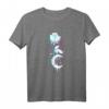 Moon Rose Vaporwave Witchcraft T-Shirt - Occult Gothic Wicca Hexen Geschenk für Gothic Fans und Hexerei Liebhaber