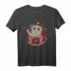 I Like My Coffee Like I Like My Magic - Dämonisches Gothic Halloween T-Shirt mit Lucifer, Teufelshörnern & Pentagramm für Horror, Emo & Gothic Fans