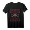 Merry Antichristmas Satan Claus Pentagram Langarmshirt – Gothic & Black Metal Xmas Pullover für Non-Konforme & Partygänger