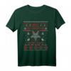 Merry Antichristmas Satan Claus Pentagram Langarmshirt – Gothic & Black Metal Xmas Pullover für Non-Konforme & Partygänger