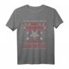 Merry Antichristmas Satan Claus Pentagram Langarmshirt – Gothic & Black Metal Xmas Pullover für Non-Konforme & Partygänger
