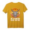 Be Lesbian Hagel Satan LGBT Flagge T-Shirt – Lustiges Gothic Pride Shirt für CSD und LGBTQ-Community