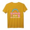 Satan Is My Sugar Daddy T-Shirt – Lustige Metal & Atheisten Kleidung für Humor und Selbstexpression