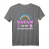 Satan Is My Sugar Daddy T-Shirt – Lustige Metal & Atheisten Kleidung für Humor und Selbstexpression