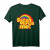 Satan Loves Me Lustiges LGBTQ Pride Gay Lesben Zitate T-Shirt - Humorvolles Statement für Pride und Unterstützung