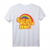 Satan Loves Me Lustiges LGBTQ Pride Gay Lesben Zitate T-Shirt - Humorvolles Statement für Pride und Unterstützung