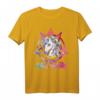 Einhorn Hagel Satan Rainbow T-Shirt für Herren und Frauen – Lustiges Festival, Halloween & Rave Shirt mit buntem Einhornmotiv