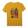 Vintage Saint Nick Santa Claus & Krampus T-Shirt - Humorvolles Weihnachtsdesign für festliche Anlässe