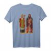 Vintage Saint Nick Santa Claus & Krampus T-Shirt - Humorvolles Weihnachtsdesign für festliche Anlässe