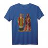 Vintage Saint Nick Santa Claus & Krampus T-Shirt - Humorvolles Weihnachtsdesign für festliche Anlässe