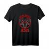 Satan Baphomet Teufel Okkult Pentagramm Satanisten Geschenk T-Shirt - Provokantes Geschenk für Satanismus, Luzifer & Schwarze Magie Fans