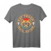 Eat Trash Hail Satan Satanismus Raccoon Waschbär Geschenk T-Shirt – Goth, Teufel, Tiermotiv für dunkle Mode und provokante Statement-Shirts
