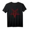 Satanic Goat Head Baphomet Pentagramm T-Shirt – Okkulte Mode für Esoterik-Fans und Satanisten