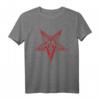 Satanic Goat Head Baphomet Pentagramm T-Shirt – Okkulte Mode für Esoterik-Fans und Satanisten
