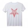 Satanic Goat Head Baphomet Pentagramm T-Shirt – Okkulte Mode für Esoterik-Fans und Satanisten