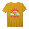 I Love Lucifer T-Shirt | Sarkastisches Regenbogen-Design für Satan-Fans & Humorliebhaber