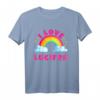 I Love Lucifer T-Shirt | Sarkastisches Regenbogen-Design für Satan-Fans & Humorliebhaber