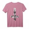 Baphomet Satan Okkult T-Shirt mit umgedrehtem Kreuz – Dunkle Magie, Satanismus & Black Metal Fans