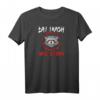 Pentagramm Waschbär T-Shirt - Eat Trash Hail Satan Raccoon für Gothic, Metal & Festival Fans