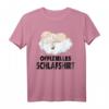 Offizielles lustiges Schlafshirt mit Schaf-Motiv – Perfekt für Langschläfer, Morgenmuffel & als Geschenk für Damen, Herren & Teenager
