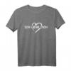 Ich liebe dich T-Shirt – Romantisches Geschenk für Verliebte, Paare & Hochzeitspaar, klassisch geschnitten