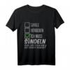 Sondeln Schatzsuche Metalldetektor Zubehör Sondengänger GPS T-Shirt – Perfektes Schatzsucher Outfit für Goldsucher & Metallsucher