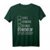 Sondeln Schatzsuche Metalldetektor Zubehör Sondengänger GPS T-Shirt – Perfektes Schatzsucher Outfit für Goldsucher & Metallsucher