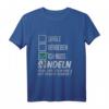 Sondeln Schatzsuche Metalldetektor Zubehör Sondengänger GPS T-Shirt – Perfektes Schatzsucher Outfit für Goldsucher & Metallsucher
