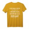 Ich mag dich ein bisschen mehr als ursprünglich geplant T-Shirt – Romantisches Liebesgeständnis für Paare, perfekte Geschenkidee