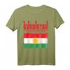 Kurdistan Kurde Kurdische Flagge T-Shirt – Stolz auf kurdische Kultur, Geschichte und Unterstützung für Kurdistan