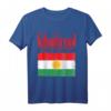 Kurdistan Kurde Kurdische Flagge T-Shirt – Stolz auf kurdische Kultur, Geschichte und Unterstützung für Kurdistan