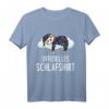Faultier Schlafshirt mit Wolke - Offizielles lustiges Faultier Pyjama für Kinder und Erwachsene, bequemes Nachtshirt für süße Träume