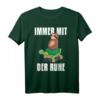 Faultier Reitet Schildkröte T-Shirt - Lustiges Entspannungs-Motiv für Relax, Chillen und Schlafen
