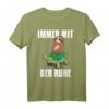 Faultier Reitet Schildkröte T-Shirt - Lustiges Entspannungs-Motiv für Relax, Chillen und Schlafen