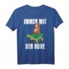 Faultier Reitet Schildkröte T-Shirt - Lustiges Entspannungs-Motiv für Relax, Chillen und Schlafen