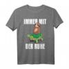Faultier Reitet Schildkröte T-Shirt - Lustiges Entspannungs-Motiv für Relax, Chillen und Schlafen