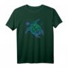 Ozean Tauchen T-Shirt mit Tribal Schildkröte – Perfektes Geschenk für Taucher, Apnoe- und Scuba-Diver, Männer, Frauen & Kinder