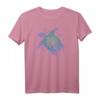 Ozean Tauchen T-Shirt mit Tribal Schildkröte – Perfektes Geschenk für Taucher, Apnoe- und Scuba-Diver, Männer, Frauen & Kinder